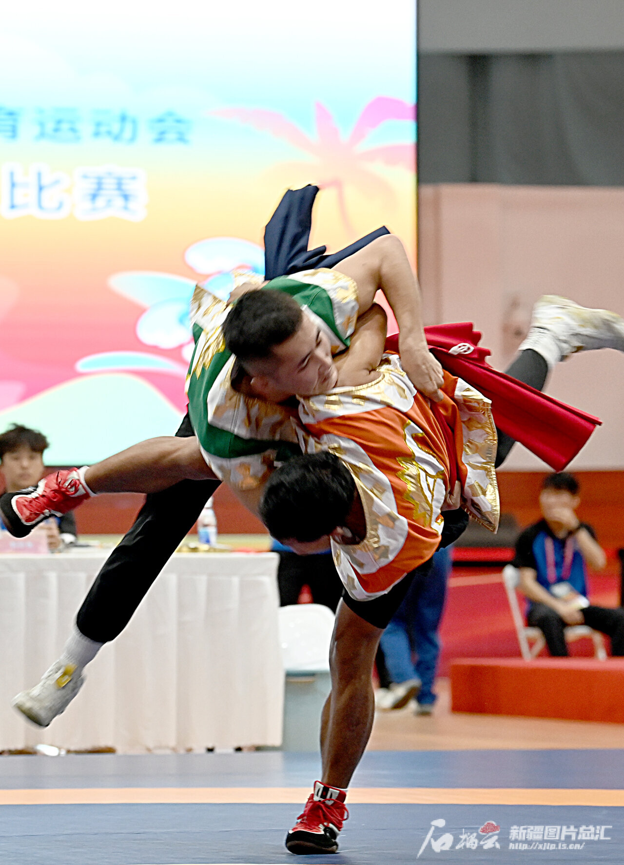 关于摔跤冠军再次登顶，强势战胜对手夺冠的信息